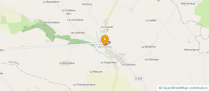 localisation de l'entreprise MONSIEUR CARLE JEREMY à VERRIERES