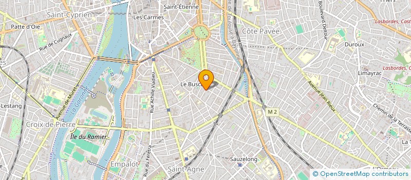 localisation de l'entreprise MONSIEUR CARLE PAUL à TOULOUSE