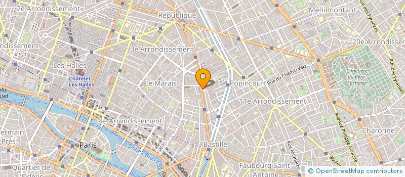 localisation de l'entreprise MONSIEUR CARLE THIELLEMENT  PARIS