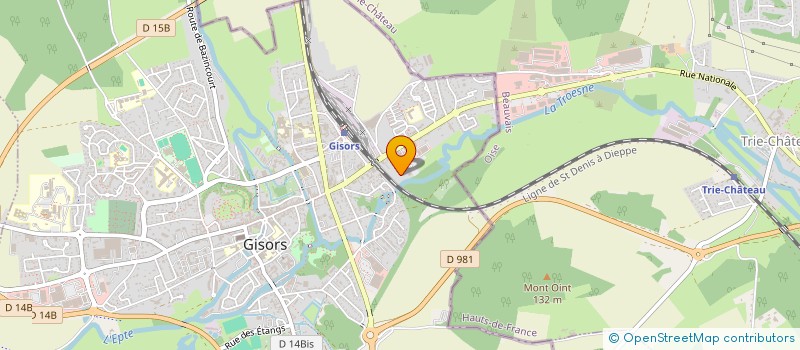 localisation de l'entreprise MONSIEUR CARLENS AURILUS  GISORS