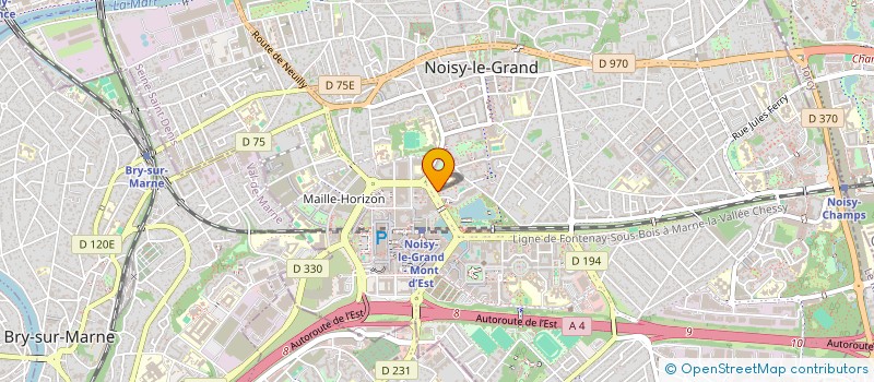 localisation de l'entreprise MONSIEUR CARLIN MANKOTO  NOISY-LE-GRAND