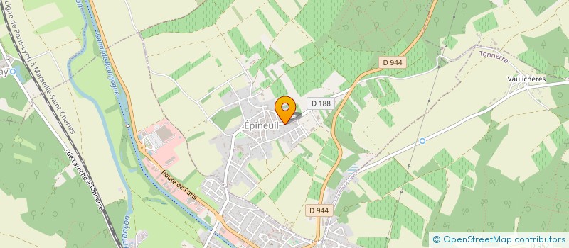 localisation de l'entreprise MONSIEUR CARLITOS MARONO  EPINEUIL