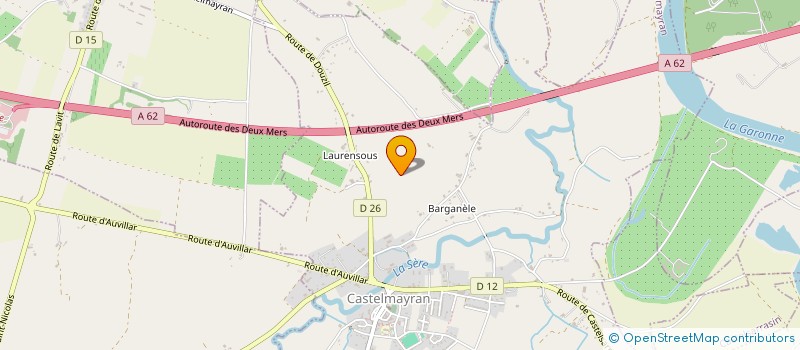 localisation de l'entreprise MONSIEUR CARLO ABBONDIO  CASTELMAYRAN