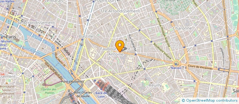 localisation de l'entreprise MONSIEUR CARLO ASLAN  PARIS 11