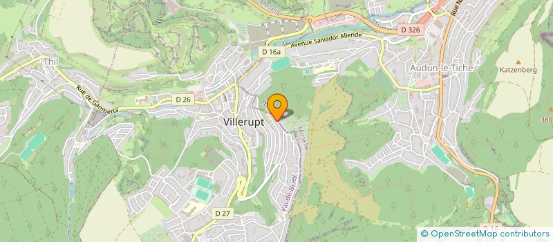 localisation de l'entreprise MONSIEUR CARLO CERABINO  VILLERUPT