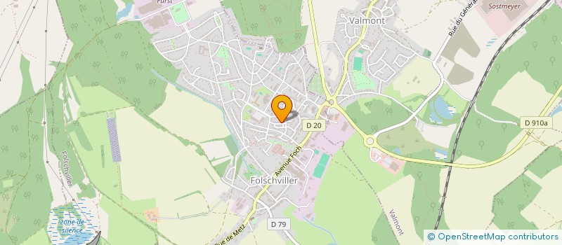 localisation de l'entreprise MONSIEUR CARLO DI BARTOLO  FOLSCHVILLER