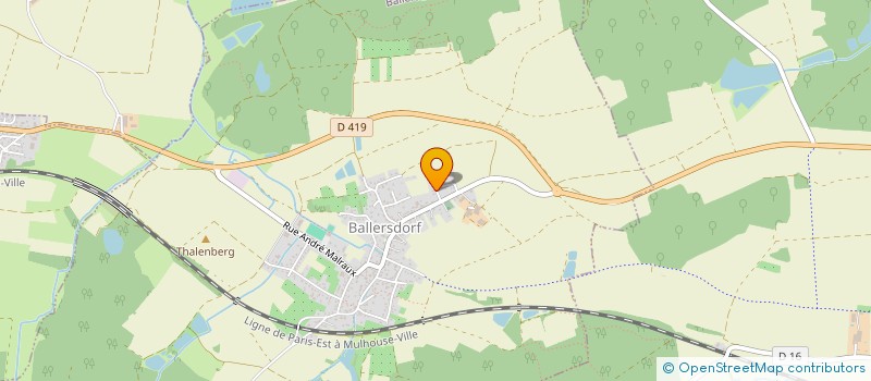 localisation de l'entreprise MONSIEUR CARLO DOPPLER à ELBACH