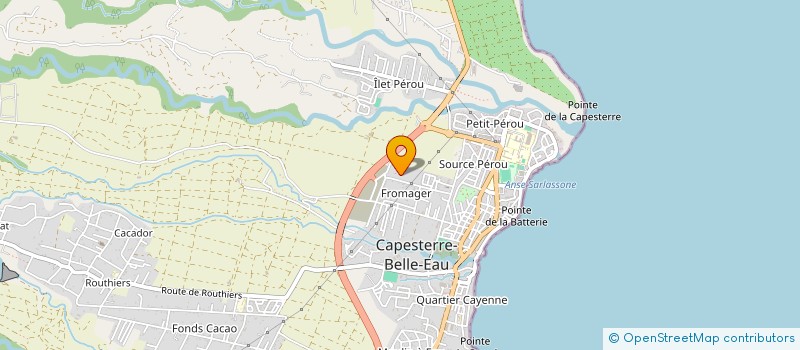 localisation de l'entreprise MONSIEUR CARLO DORVAL à CAPESTERRE-BELLE-EAU