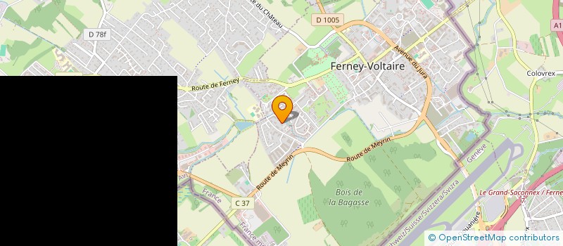 localisation de l'entreprise MONSIEUR CARLO FORTI à FERNEY-VOLTAIRE