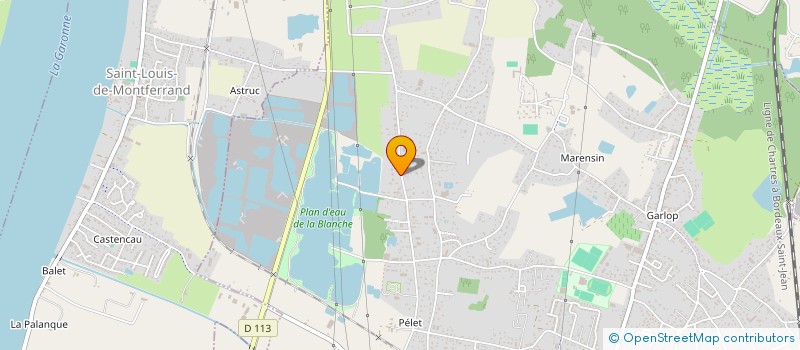 localisation de l'entreprise MONSIEUR CARLO LEMIERE  AMBARES-ET-LAGRAVE