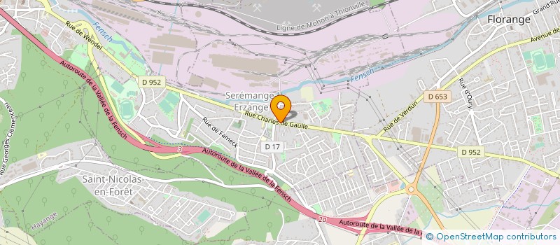 localisation de l'entreprise MONSIEUR CARLO LUCCHESI  SEREMANGE-ERZANGE