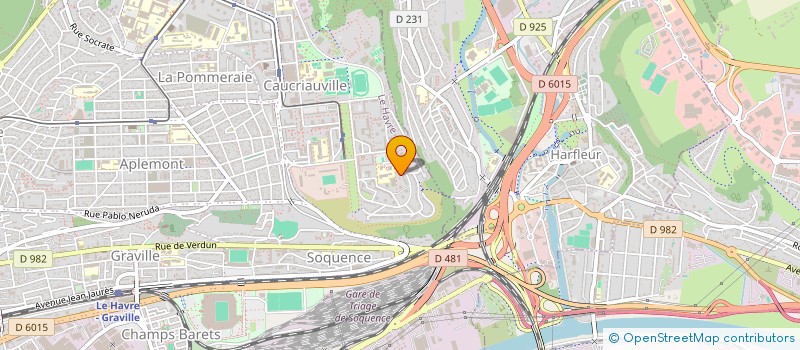 localisation de l'entreprise MONSIEUR CARLO RICARDO ELISON à LE HAVRE