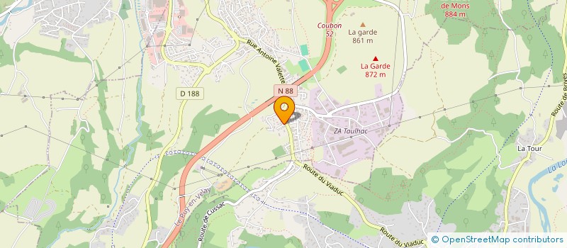 localisation de l'entreprise MONSIEUR CARLO SCHUTZ à LE PUY-EN-VELAY