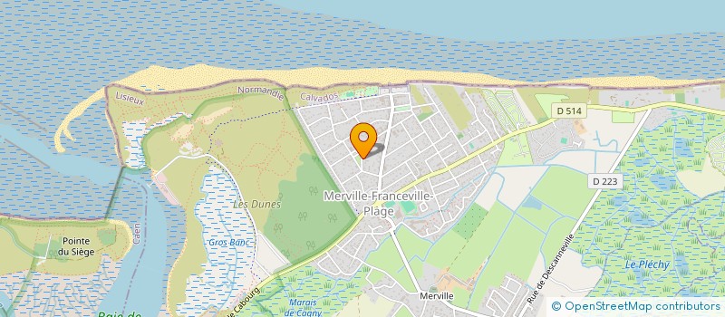 localisation de l'entreprise MONSIEUR CARLO SCOLA  MERVILLE-FRANCEVILLE-PLAGE