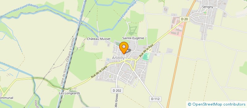 localisation de l'entreprise MONSIEUR CARLO SORIA  ANDILLY