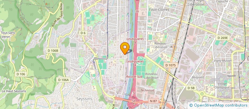 localisation de l'entreprise MONSIEUR CARLO VIDUSSO à SEYSSINS