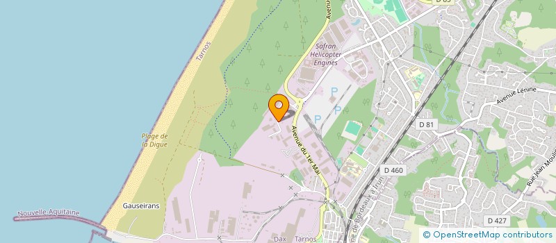 localisation de l'entreprise MONSIEUR CARLO ZORZETTO  TARNOS