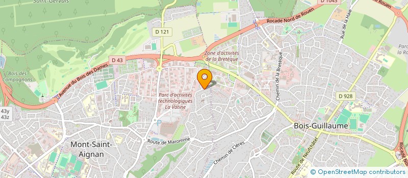 localisation de l'entreprise MONSIEUR CARLOS AFONSO à MONT-SAINT-AIGNAN