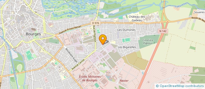 localisation de l'entreprise MONSIEUR CARLOS AGUILAR CRESPO  BOURGES