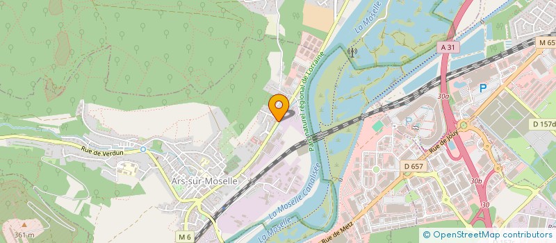 localisation de l'entreprise MONSIEUR CARLOS ALMEIDA MOREIRA  ARS-SUR-MOSELLE