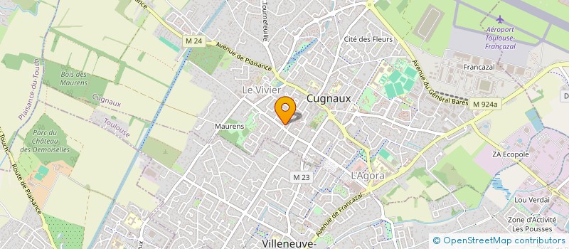 localisation de l'entreprise MONSIEUR CARLOS ALVAREZ SARMENTO à CUGNAUX
