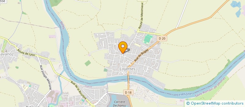 localisation de l'entreprise MONSIEUR CARLOS ALVES à LOYETTES