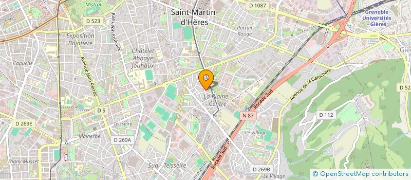 localisation de l'entreprise MONSIEUR CARLOS ALVES COSTA à LE TEIL
