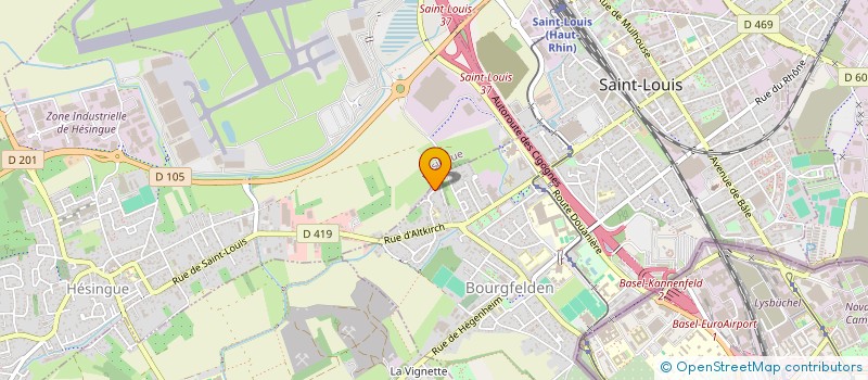 localisation de l'entreprise MONSIEUR CARLOS AMIGO  SAINT-LOUIS