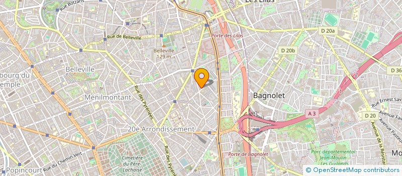 localisation de l'entreprise MONSIEUR CARLOS AMORIM  PARIS