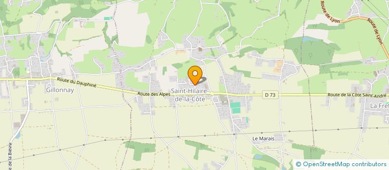 localisation de l'entreprise MONSIEUR CARLOS ANTUNES DA ROCHA  SAINT-HILAIRE-DE-LA-COTE