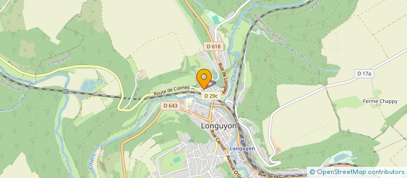 localisation de l'entreprise MONSIEUR CARLOS AUGUSTO DE SOUSA MENDES  LONGUYON