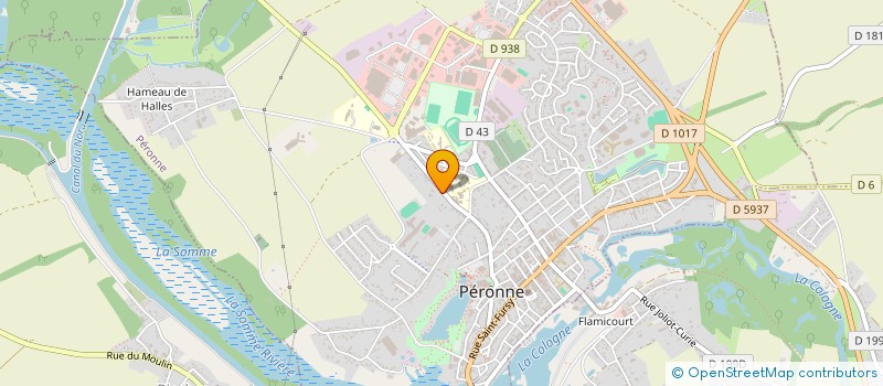 localisation de l'entreprise MONSIEUR CARLOS BACROT à PERONNE