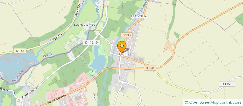 localisation de l'entreprise MONSIEUR CARLOS BAGALINI à OULINS