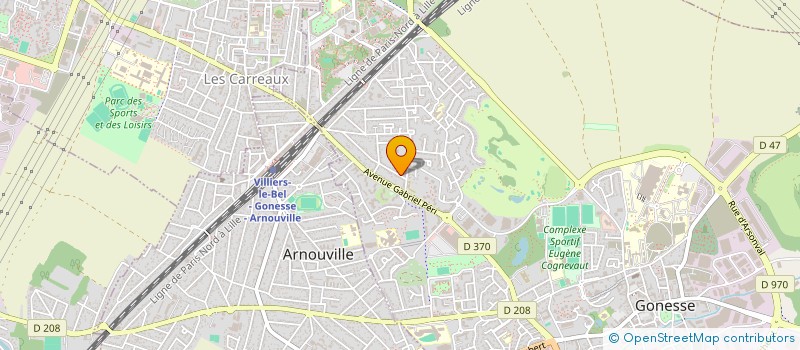 localisation de l'entreprise MONSIEUR CARLOS BALDE à GONESSE