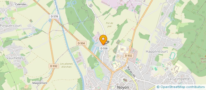 localisation de l'entreprise MONSIEUR CARLOS BARBOSA MARGARIDO  NOYON