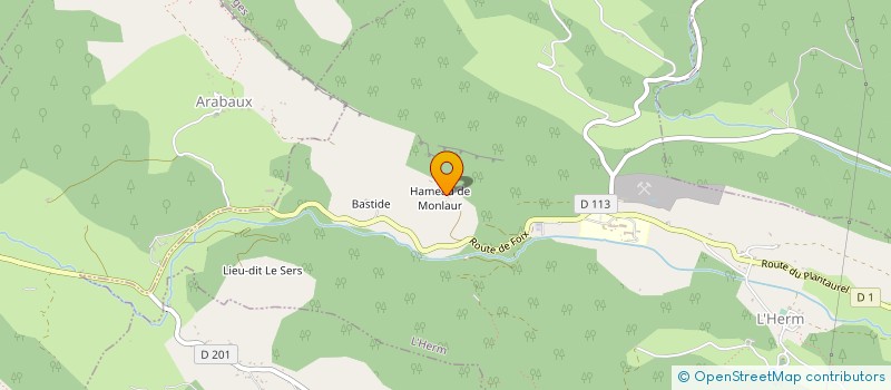 localisation de l'entreprise MONSIEUR CARLOS BARRANTES à SAINT-JEAN-DE-VERGES