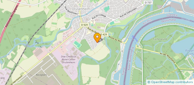 localisation de l'entreprise MONSIEUR CARLOS BARROSO DE SOUSA  DRUSENHEIM