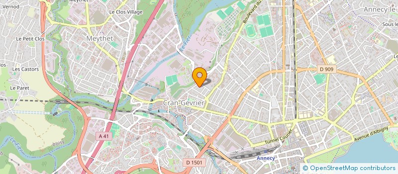 localisation de l'entreprise MONSIEUR CARLOS BATISTA à ANNECY