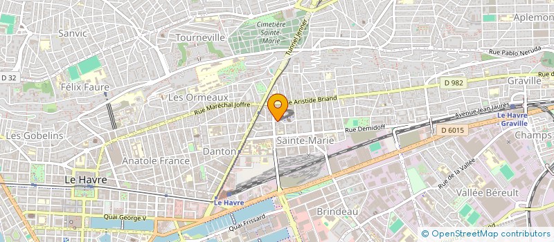 localisation de l'entreprise MONSIEUR CARLOS BORREGOS FERNANDES à LE HAVRE