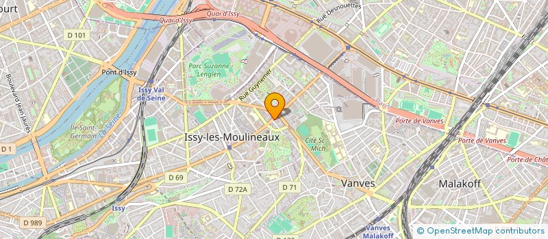 localisation de l'entreprise MONSIEUR CARLOS BRANCO à ISSY-LES-MOULINEAUX
