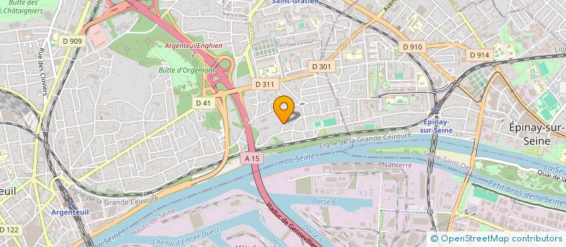 localisation de l'entreprise MONSIEUR CARLOS BRANCO RODRIGUES  ARGENTEUIL