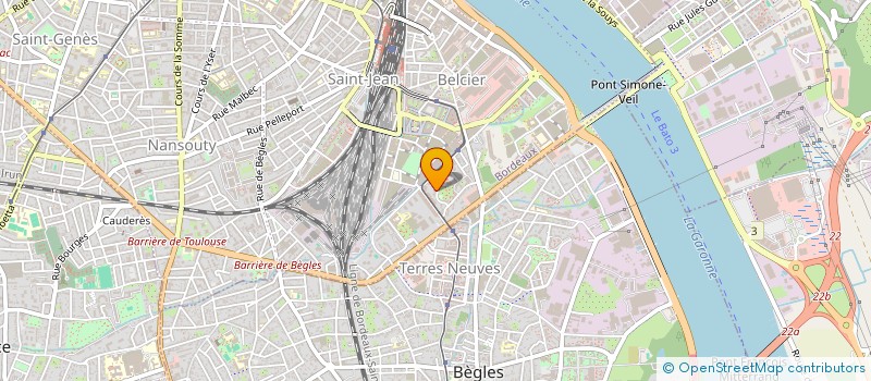 localisation de l'entreprise MONSIEUR CARLOS BUENO ROMANO  BORDEAUX