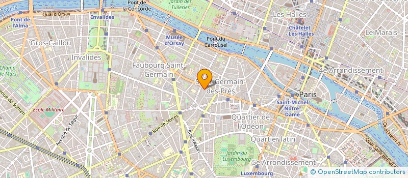 localisation de l'entreprise MONSIEUR CARLOS BURGA RUIZ  PARIS