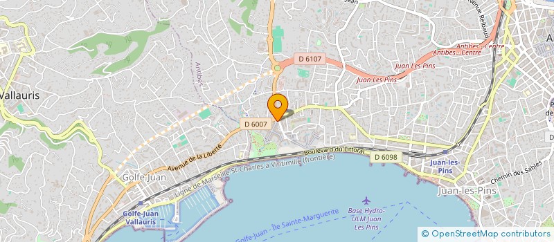 localisation de l'entreprise MONSIEUR CARLOS BUSTOS SAAVEDRA à ANTIBES