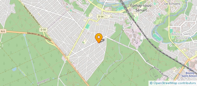 localisation de l'entreprise MONSIEUR CARLOS CAETANO DA SILVA à BRUNOY
