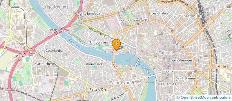 localisation de l'entreprise MONSIEUR CARLOS CAMPOS XERFAN à TOULOUSE