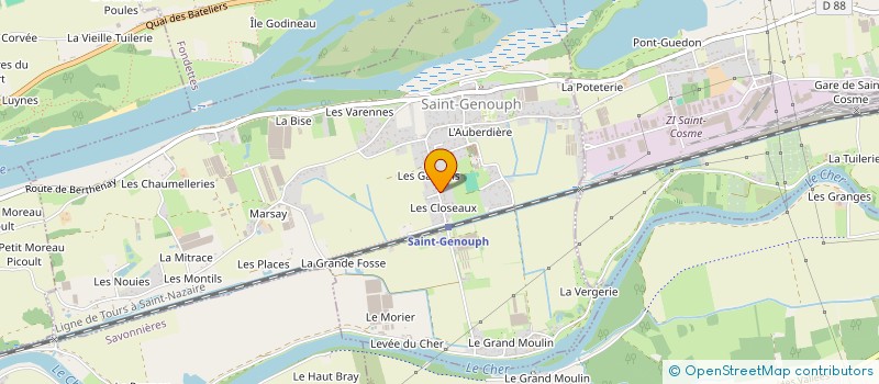 localisation de l'entreprise MONSIEUR CARLOS CARITA BICHO à SAINT-GENOUPH