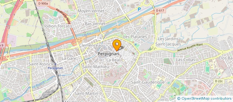 localisation de l'entreprise MONSIEUR CARLOS CARVALHO  PERPIGNAN