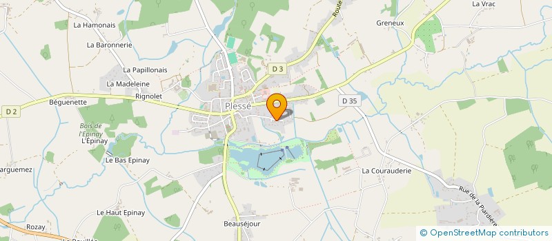 localisation de l'entreprise MONSIEUR CARLOS CATARINO  PLESSE