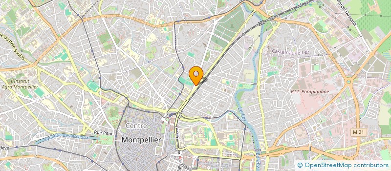 localisation de l'entreprise MONSIEUR CARLOS CERF  MONTPELLIER